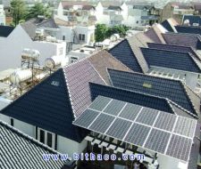 Lắp điện năng lượng mặt trời mái nhà