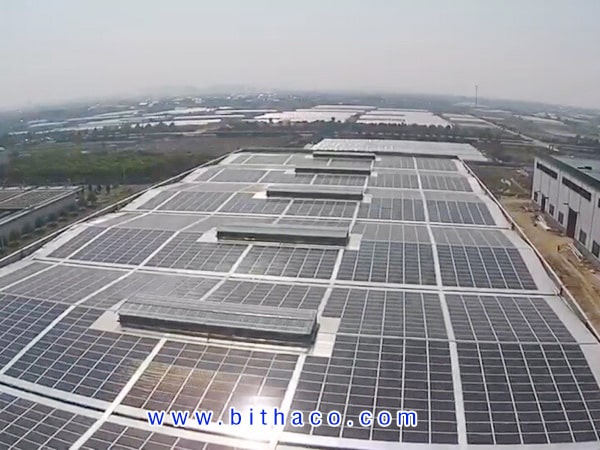 Lắp điện năng lượng mặt trời Nhà xưởng công nghiệp